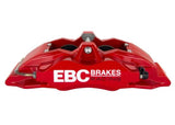 EBC Racing 2014+ Audi S1 (8X) Front Right Apollo-4 Red Caliper - BC4101RED-R