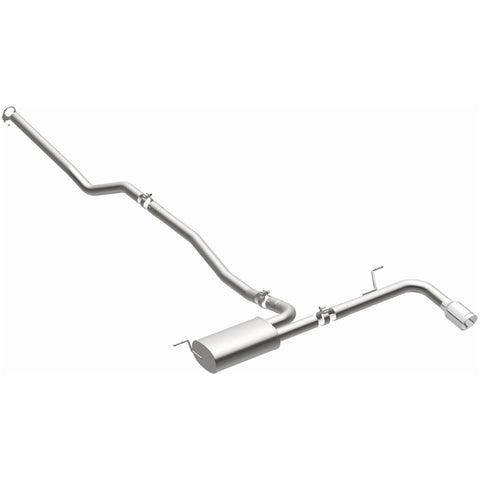 MagnaFlow 13-14 Ford Fusion L4 1.6L Turbo  Stainless Cat Back Performance Exhaust - 15229