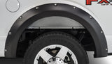 Stampede 2015-2017 Ford F-150 67.1/78.9/97.6in Bed Ruff Riderz Fender Flares 4pc Smooth - 8432-2
