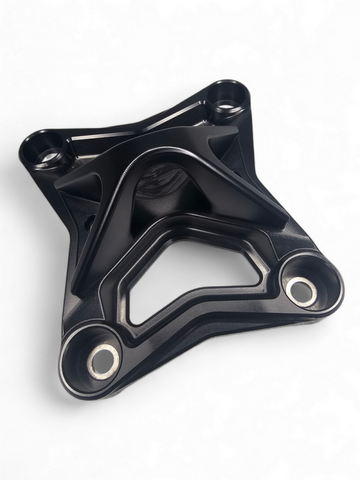 Elektric Offroad 2017+ Can Am X3 Maverick 6 Bolt Eod Xl Radius Rod Plate With Tow Hook Black - RRP210012XL