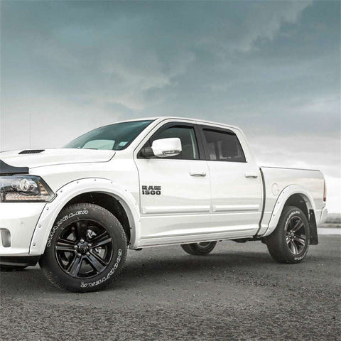 EGR 09+ Dodge Ram LD Sport Bolt-On Look Fender Flares - Set - Bright White - 792754-PW7