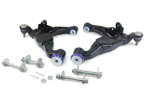 SuperPro 10-23 Toyota 4Runner/Lexus GX460 - KDSS Front Lower Control Arm Set - Camber Adjustable - TRC493