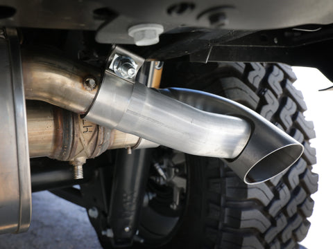 aFe MACHForce XP 304 Stainless Steel Exhaust Tip Upgrade 21-23 Jeep Wrangler JL Rubicon - 49C38102-H