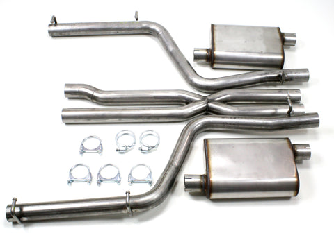 JBA 11-14 Chrysler/Dodge Cars 5.7L 409SS Dual Rear Exit Cat-Back Exhaust - 40-1602