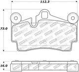 StopTech Street Touring Brake Pads - 308.09780