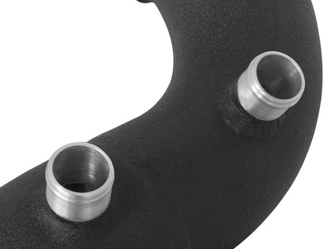 aFe BladeRunner 3in Black Intercooler Tube Cold Side w/ Couplings & Clamps 07-10 BMW 335i 3.0L (tt) - 46-20159-B
