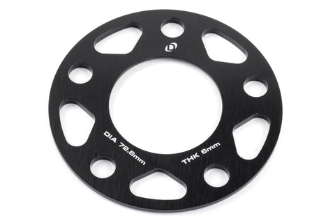 Dinan Wheel Spacers - 5x120 - 72.6mm CB - 6mm Thick (Set of 2) - D210-2036