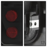 xTune Dodge Ram 1500/2500/3500 94-01 Euro Style Tail Lights Black ALT-ON-DRAM94-BK - 5012753