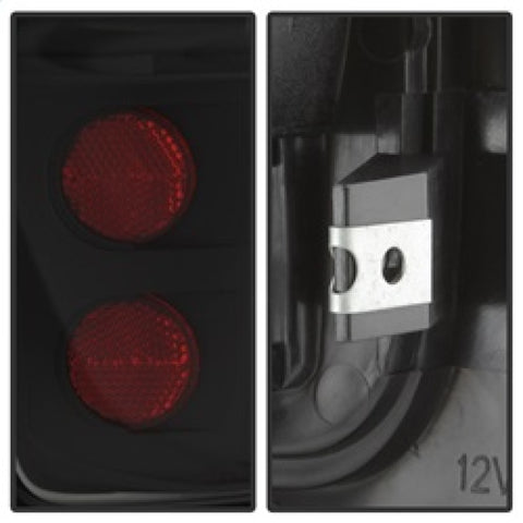xTune Dodge Ram 1500/2500/3500 94-01 Euro Style Tail Lights Black ALT-ON-DRAM94-BK - 5012753