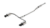 Borla 21-23 Kia K5 GT i4 AT FWD 4DR 2.00in 2.75in S-Type Exhaust - Black Chrome - 140891BC