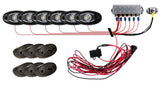 Rigid Industries Rock Light Kit- Red (4 lights) - 400213