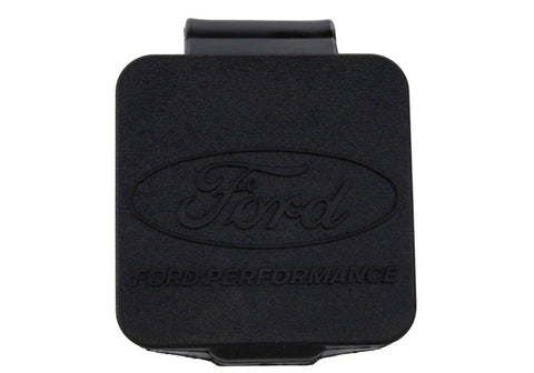 Ford Racing Rubber 2in Hitch Receiver Cover w/Ford Oval/Ford Performance Logo - M-1840-FP