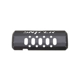 Westin/Snyper 07-17 Jeep Wrangler Muffler Skid Plate - Textured Black - 42-21045