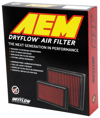 AEM 95-02 Toyota 4 Runner 3.4L / 92-97 Lexus SC300/SC400 3.0L/4.0L DryFlow Air Filter - 28-20054