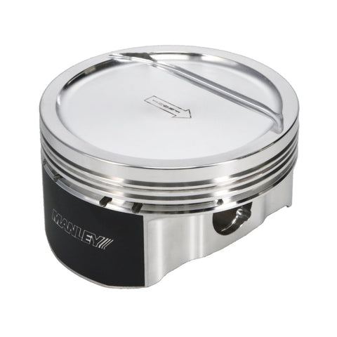 Manley Chevy LS Series 4.065in Bore -18cc Platinum Series Dish Pistons Set - 596965C-8