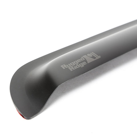 Rugged Ridge Front Window Visors Black 00-06 Tahoe & Yukon - 81349.01