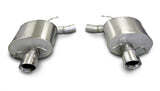 Corsa 2009-2014 Cadillac CTS Sedan V 6.2L V8 Polished Sport Axle-Back Exhaust - 14941