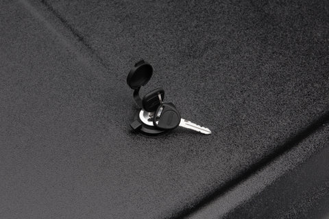 UnderCover 05-15 Toyota Tacoma 5ft SE Bed Cover - Black Textured (Req Factory Deck Rails) - UC4056