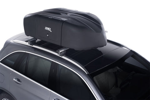 3D MAXpider Traveler Car Roof Box 161.5cm L x 78cm W x 42.2cm H - Black - 6102