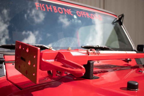 Fishbone Offroad 97-06 Jeep Wrangler TJ Hi- Lift Jack Mount - FB21313