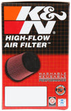 K&N Universal Clamp-On Air Filter 1-15/16in 20 DEG FLG x 3-1/2in OD x 4in H - RU-1400