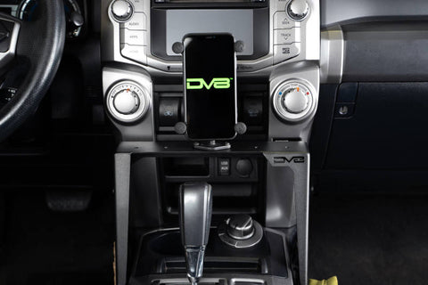 DV8 Offroad 10-23 Toyota 4Runner Center Console Molle Panels & Device Mount - CCT3-01