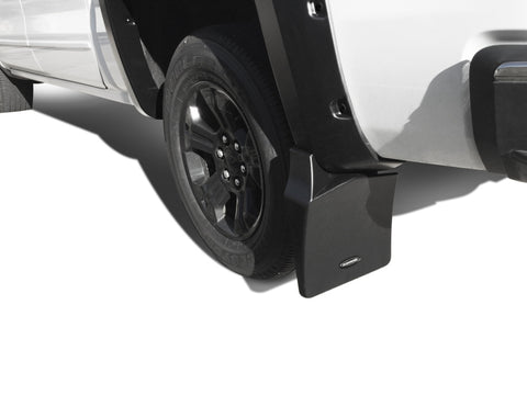 Bushwacker 14-18 Chevrolet Silverado 1500 Trail Armor Rear Mud Flaps (Fits Pocket Style Flares) - MUD-40120