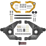 Camburg 21-25 Ford Bronco 21-25 Trail Series L/T Kit w/ Axles (BILLET UCA) (GOLD) - CAM-110243-K-GLD