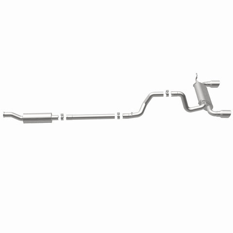MagnaFlow 2018+ Jeep Wrangler 3.6L 409 SS Dual Split Rear Exit Polished Tips Cat-Back Exhaust - 19416