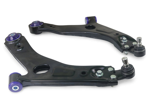 SuperPro 11-16 Kia Sportage Front Lower Control Arm Set W/ Sp Bushings - TRC1074