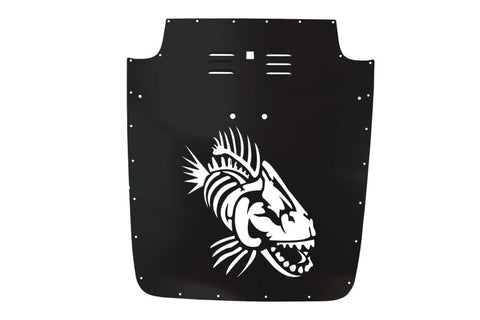 Fishbone Offroad 03-06 Jeep JK Jeep Wrangler Hood Louver - Black - FB31132