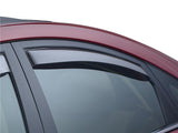 WeatherTech 2014+ Nissan Rogue Front and Rear Side Window Deflectors - Dark Smoke - 82769
