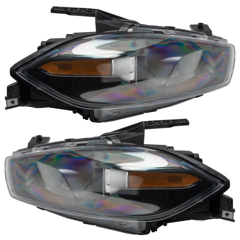 Oracle 13-16 Dodge Dart SMD HL - Black - Halogen - ColorSHIFT w/o Controller - 7169-334