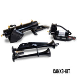 Kleinn 17-21 Can-Am Maverick X3 Onboard Air System w/ Model 102-1 Horns - CANX3-KIT