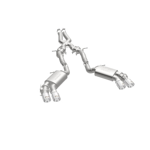 MagnaFlow 2016 Chevy Camaro 6.2L V8 Competition Cat Back w/ Quad Polished Tips - 19265