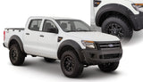 Bushwacker 11-15 Ford Ranger T6 Pocket Style Flares 4pc - Black - 20934-02