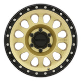 Method MR315 17x8.5 0mm Offset 6x135 87mm CB Gold/Black Street Loc Wheel - MR31578516100