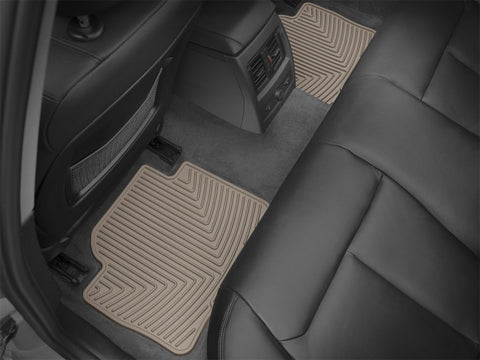 WeatherTech 12+ BMW 3-Series (F30) Rear Rubber Mats - Tan - W268TN