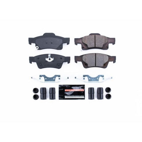 Power Stop 11-19 Dodge Durango Rear Z23 Evolution Sport Brake Pads w/Hardware - Z23-1498