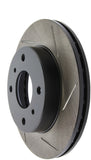 StopTech Power Slot Slotted 89-1/94 240SX w/o ABS / 2/94-6/96 240SX 4 Lug Front Left Rotor - 126.42040SL