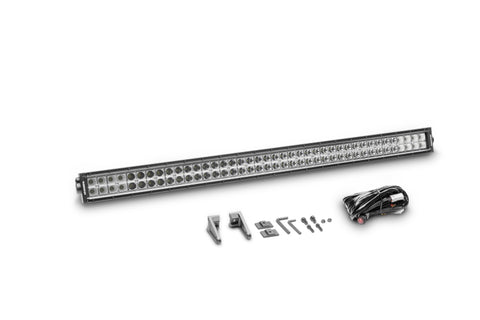 Go Rhino Xplor Bright Series Dbl Row LED Light Bar (Side/Track Mount) 41.5in. - Blk - 752404113CDS
