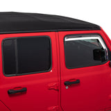 Putco 20-21 Jeep Gladiator JT/JL Element Chrome Window Visors (Front Only) - 480220