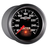 Autometer Sport-Comp II 52.4mm 100-260 Deg F Water Temp Peak & Warn w/ Electronic Control Gauge - 3654