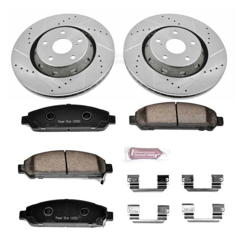 Power Stop 09-16 Toyota Venza Front Z23 Evolution Sport Brake Kit - K5865