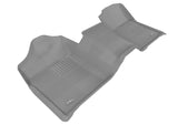 3D MAXpider 2007-2013 Chevrolet/GMC Silverado/Sierra Regular Cab Kagu 1st Row Floormat - Gray - L1CH05511501