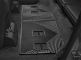 WeatherTech 07-10 Chevrolet Suburban Rear Rubber Mats - Black - W264