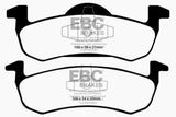 EBC 07-09 Ford Expedition 5.4 2WD Yellowstuff Rear Brake Pads - DP41804R
