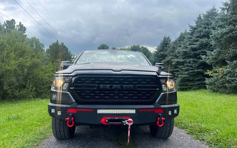Fishbone Offroad 2019+ Ram 1500 Front Bumper - Black - FB22400