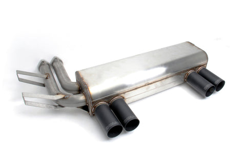 Dinan 01-06 BMW M3 (E46) Free Flow Axleback Exhaust - Black Tips - D660-4604