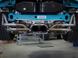 afe 14-16 Porsche 911 GT3 991.1 H6 3.8L MACH Force-Xp 304 SS Cat-Back Exhaust System w/ Brushed Tips - 49-36450-H